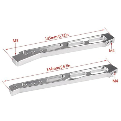 RC Crawlers Components For Arrma 1/7 For Mojave 6S For BLX 4WD ARA320620 Front Rear For Chassis Brace Set For Desert Truck Upgrade Parts Replacement Car Accessories