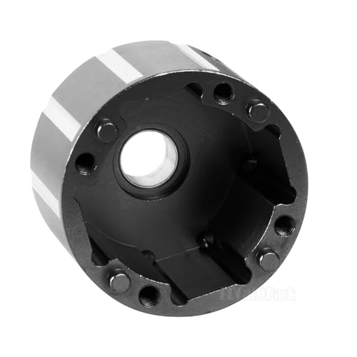 Aluminum Differential Carrier Diff Case Upgrades Part for 1/5 Kraton 8S BLX Outcast 8S BLX,Black - color: Black (Upgrades Part)