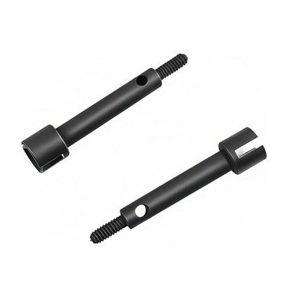 4mm Widened CVD Driveshaft Set for Axial SCX24 1/24 RC Crawler 90081 | Front Rear,Metal,Universal Joint,Upgrade Parts,High Strength,Precision Fit,Wear Resistant,Easy Installation