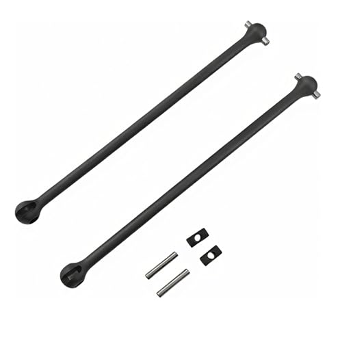 190mm 4140 Steel CVD Driveshaft for 1/5 X-Maxx XRT 8S WideMAXX 7895 7896 | Heavy Duty,Carbon Steel,Constant Velocity,Dogbone,High Strength,Wear Resistant,Precision Fit,Durable,Drivetrain Upgrade
