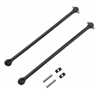 190mm 4140 Steel CVD Driveshaft for 1/5 X-Maxx XRT 8S WideMAXX 7895 7896 | Heavy Duty,Carbon Steel,Constant Velocity,Dogbone,High Strength,Wear Resistant,Precision Fit,Durable,Drivetrain Upgrade