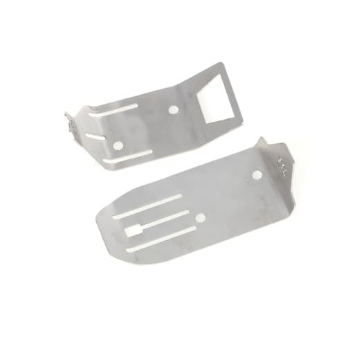 LCX Racing 1/14 RC Crawler Car Stainless Steel Chassis Guard Skid Plate Guard for Arrma 1/14 Truck Typhon Grom ARA2106, Upgrades Parts Accessories
