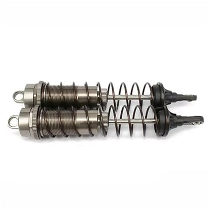 RC Repair Parts Compatible with Hpi for Up 1/8 RC for Buggy Truck Crawler Upgrades Parts Aluminum Adjustable Shock Absorber Damper(Gray) - size: Gray