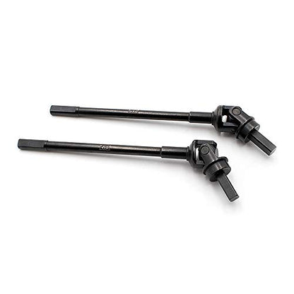 KYX Racing Hard Steel Front Axle CVD Drive Shaft for RC Crawler Car Axial Capra Unlimited Trail Buggy UTB10