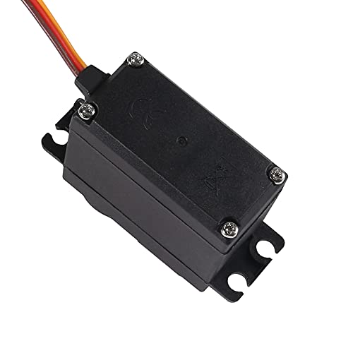 2pcs MG995 Servo Motor Control 180 Angle Metal Gear Servo 20KG Digital High Speed Torque Servo Motor for Smart Car Robot Boat RC Helicopter - size: MG995