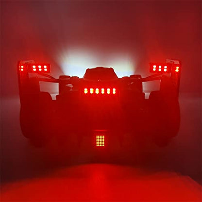 1:7th RC Led Light Kit Headlight Taillights Front/Rear Lamp for 1/7th ARRMA Limitless F1 RC Car Upgrades
