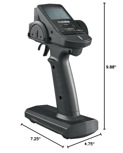 Futaba 3PV Three-Channel Two-Point-Four Gigahertz Computerized Radio Control Surface Transmitter with R304SB T-FHSS Telemetry Receiver