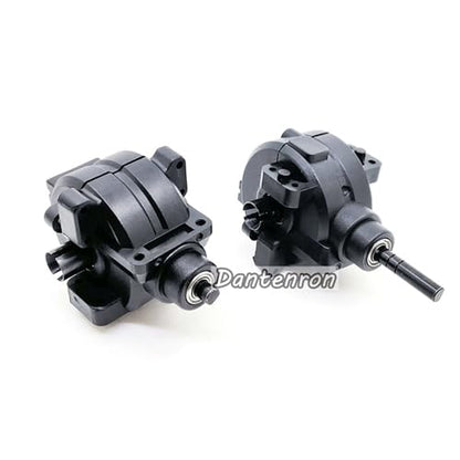 1/10 RC Car Front Drive Diff Gear Box Assembly Set Upgraded Parts Compatible with 1:10 Car HSP Redcat Himoto Volcano EPX 94106 94107 94108 94111 94123