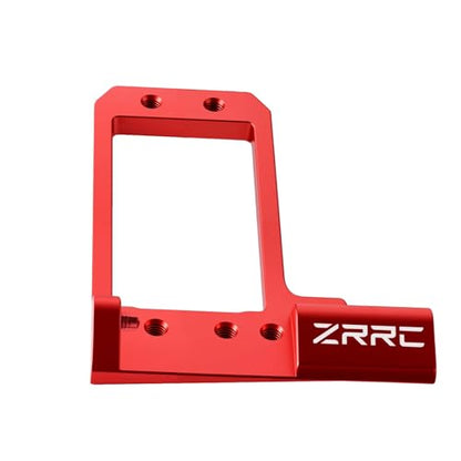 6061 Aluminum BTA Servo Mount for F10 Portal Axle, CNC Behind-The-Axle Servo Bracket & 4-Link Adapter Kit, Fits 1/10 Vanquish VS4-10 Phoenix F10 Nylon Portal & F10T Aluminum Axle Housing (Red) - color: Red Bta Servo Mount