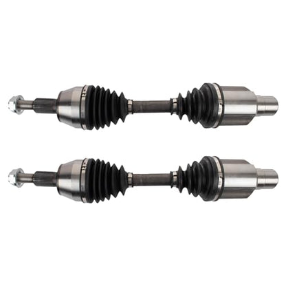 TRQ Front Driver and Passenger Side CV Axle Assembly Set 4WD Compatible with 2004-2009 Dodge Durango 2007-2009 Chrysler Aspen - style: CSA32738