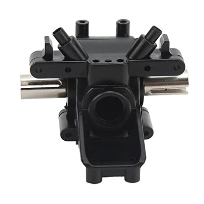 RC Gearbox Differential Set, Replacement Parts with Easy Install for 12428/12427 - Sturdy Plastic Cover, Stainless Steel Differential