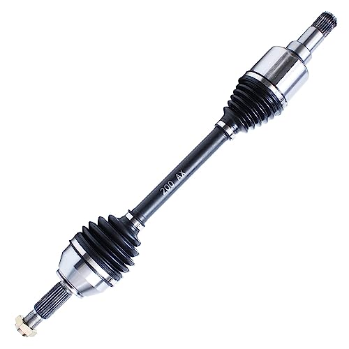 Detroit Axle - Front Left Steering Knuckle Kit for 06-11 Ford Focus, Driver | Side CV Axle Shaft Steering Knuckle & Wheel Bearing Hub 2006 2007 2008 2009 2010 2011 Replacement - size: 2UX47686/Pair