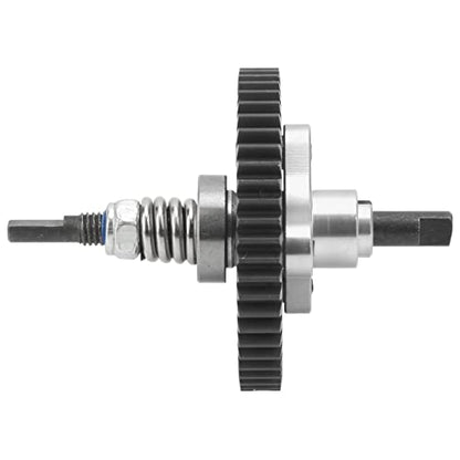 Generic 54T Differential Slipper Clutch Assembly for Slash 4x4 High Strength Aluminum Steel Upgrade Parts (Silver) - color: Silver