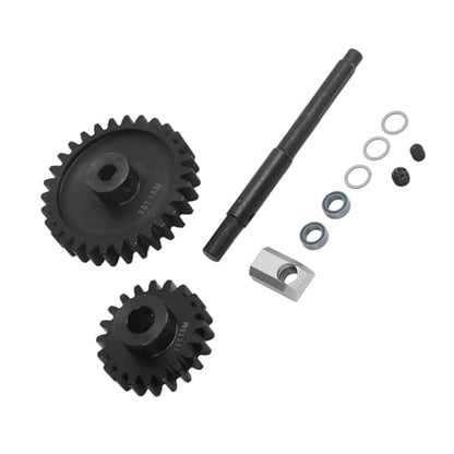 RC Car Gear Kit Set Harden Steel Gears for XRT 1/5 1.5M Crawler Car Large Transmission Gear Part 20T 30T Pinion Spur Gear Upgrade Parts with Bearings Washers Screws Accessories