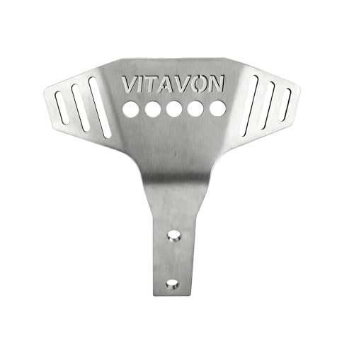 Stainless 1.5mm Thickness Front Chassis Armor Skid Plate for Traxxas UDR 1/7
