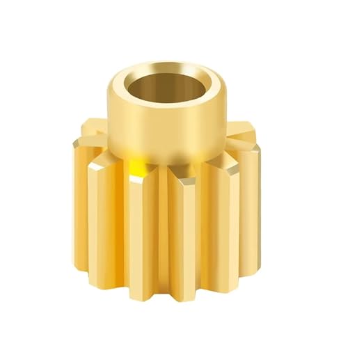 RC Car Assortment for Axial for SCX24 1/24 rc Car Upgrade Parts 11T Brass Color Motor Gear Transmission Pinion Gears Accessories