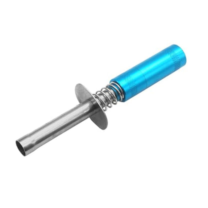 1/8 RC Car Glow Plug Igniter Starter 1/10 Nitro Engine Start Tool Support AA Batteries Power Compatible with 1:8 1:10 Scale Crawler Buggy Monster Truck Car Boat Plane Traxxas Tamiya Blue