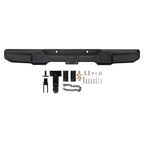 Upgrade Parts Compatible with Axial for SCX6 for Jeep for JLU for Wrangler Metal Front Rear Bumper for 1/6 RC Crawler