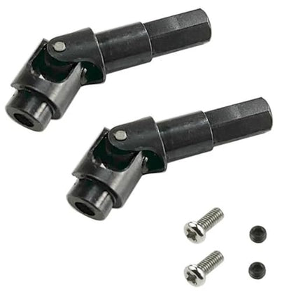 RC Crawlers Components For WPL D12 B16 B24 C14 C24 C34 C44 1/16 For Jjrc For Fayee For FY001 FY002 FY004 RC Axle Replacement Part Metal Drive Shaft Gear Set Bearing(Drive shaft Front) - size: Drive shaft Front