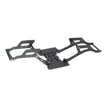 RC Car Chassis Frame for SCX10 II SOA Built Trail 1/10 Carbon Fiber for LCG for Chassis Kit RC Crawler Car Truck DIY Upgrade Parts(Chassis Kit) - color: Chassis Kit