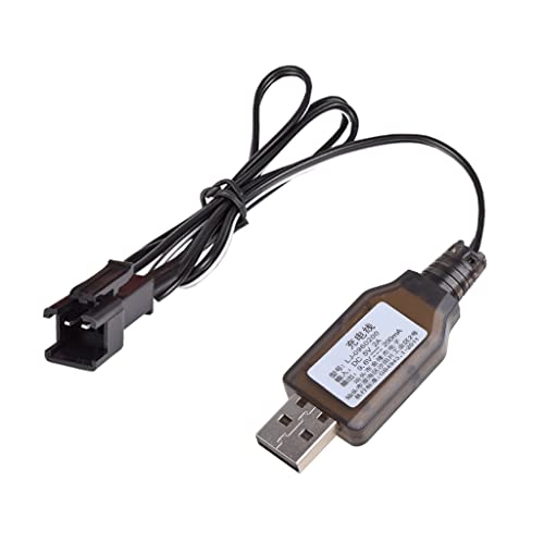 SM-2P Plug 9.6V NiCd NiMH Battery Charger for Toys Robot Car Boat for Tank Remote Control Car USB Charger Nicd Nimh Battery Charger Car Charger Cable 9.6v Household Battery, Positive