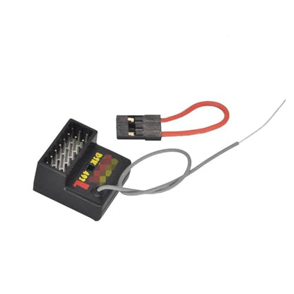 FH5 4 Channel Surface Receiver with Antenna DSK-493L, Super Response, SSL Telemetry, for M17 MT-5 MT-R Transmitter 1/10 1/12 RC Car Model Part