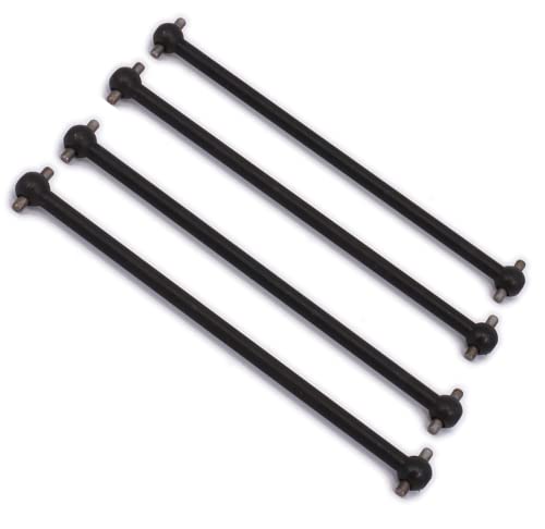 Steel Metal RC Car Drive Shaft Dogbone Overall Length 87mm for 1/10 RC Hobby Model Car hsp Wltoy Redcat 4PCS/Set - size: 87mm