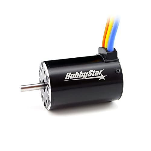 550 Brushless Sensorless Motor, 4-Pole, 3800KV, 5.0mm Shaft, for 1/10 RC Short Course Truck