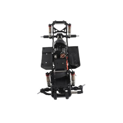 HUIOP Chassis Frame, 313mm Wheelbase Chassis Frame for 1/10 AXIAL SCX10 II 90046 90047 RC Crawler Climbing Car DIY