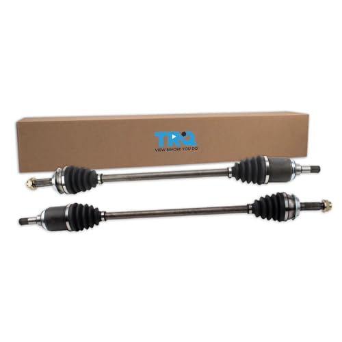 TRQ Rear Driver and Passenger Side CV Axle Assembly Set 2 Piece Compatible with 2017-2021 Honda CR-V AWD - style: CSA36015