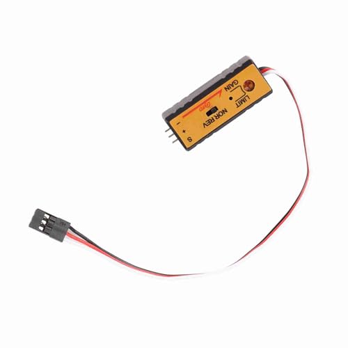 RC Car Gyro Stabilizer, Drift Controlling Precision Racing Gyro Gain Sensitivity Adjusting Module for Remote Controlled Toys Boats Cars