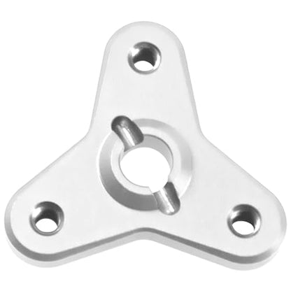 Aluminum Alloy Slipper Clutch Eliminator Compatible with Traxxas E-Maxx E-Revo Summit T-Maxx 3.3 Revo 3.3 1/10 RC Car Upgrade Parts (Silver) - color: Silver