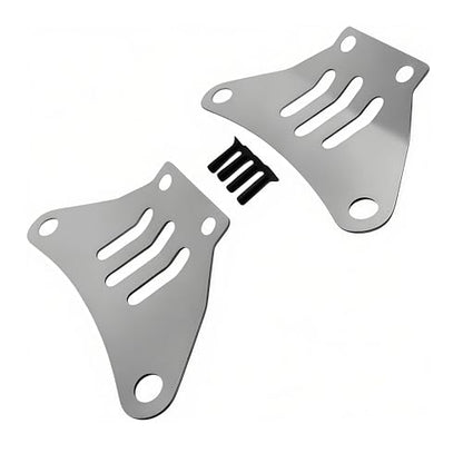 Stainless Steel Bumper Skid Plate Guard for Tamiya TT-02 1/10 RC Car | Front Rear,Upgrade Parts,Precision Fit,High Strength,Wear Resistant,Corrosion Resistant,Easy Installation