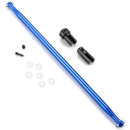Tra-xxas Aluminum Alloy Slash VXL 4x4 Big Bone Center Driveshaft Outdrives 1/10 RC Upgrades Parts (Blue) - color: Blue