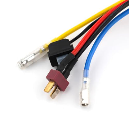 GoolRC Flysky FS-R4D-ESC Receiver, 2 in 1 2.4GHz 4CH Receiver with Speed and LED Control, ANT Protocol PWM Output Compatible with FS-G7P Radio Transmitter for 1/10 RC Crawler On-Road Off-Road Truck