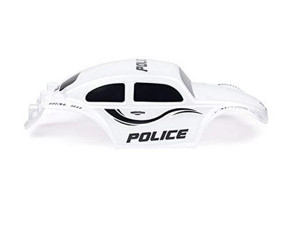 SummitLink Custom Body Police Style Compatible for 1/10 Scale RC Car or Truck (Truck not Included) STB-PW-01