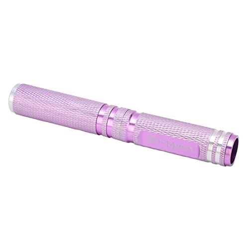 0-14mm Universal RC Reamer Hole Puncher with Aluminum Handle, Curved Scissor Drills Set for RC Car Truck Tank Drone Body Shell Mounting (Violet) - color: Violet