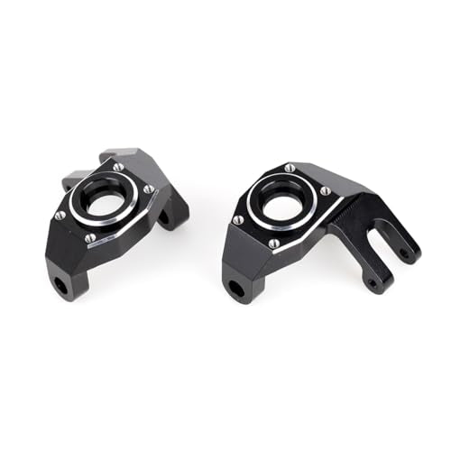 LCX Racing 1/6 RC Crawler Car CNC Machined Aluminum AR90 Front Axle Steering Knuckles L/R for Axial SCX6 AXI05000, Upgrades Parts Accessories
