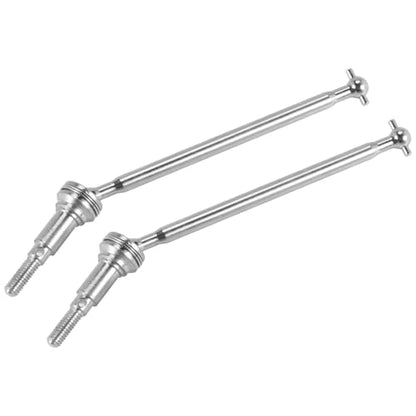 RC Car Drive shafts Compatible with Hosim for XLH 9125 RC Car Upgrade Parts Accessories 2Pcs Metal Front CVD for Universal Drive Shaft 25-WJ03