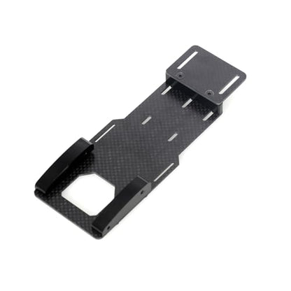 LCX 1/10th RC Crawler Car Carbon Fiber Battery Tray for Axial SCX10 II, Upgrades Parts Accessories