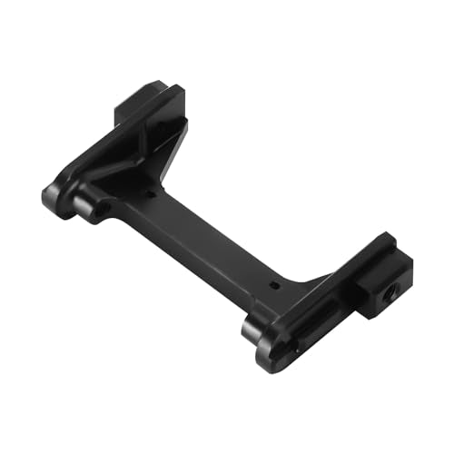 INJORA Front Bumper Mount - 7g Black Coating Brass Mount for 1/18 RC Crawler TRX4M Defender Bronco Upgrade
