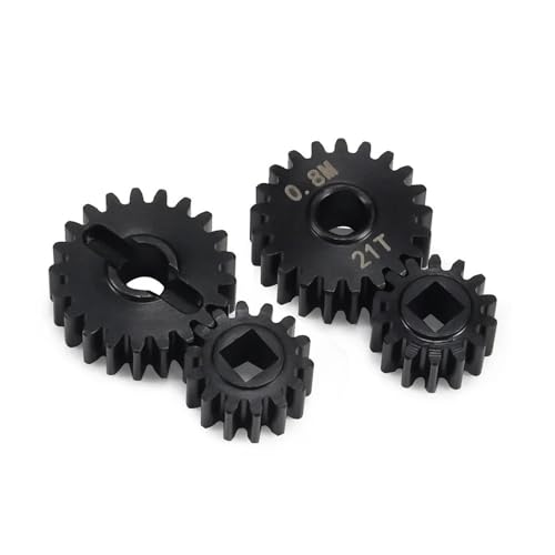 COMODO RC Crawler Drive Shaft 1/10 Scale AR45P Universal Joint Straight Shaft Compatible with III AR45 Portal Axle Models(for Front AXLE) - color: For Front Axle