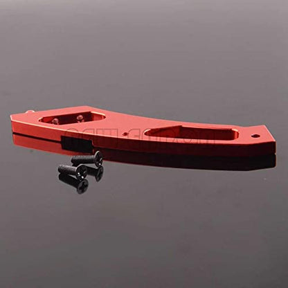 Replacement Part For BMT017 Aluminum Rear Anti-Bending Plate Chassis Brace RC Car 1/10 WR8 3.0 ST MT 3.0 Ken Block Flux Rall - (Color: Red) - color: Red