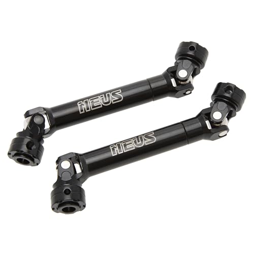 MEUS RACNIG 2pcs SCX10 Driveshafts for 1/10 RC Crawler Axial SCX10/Tamiya CCO1/Redcat Gen8 etc.. (84mm) - color: 84mm