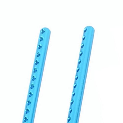 RC Parts Compatible with Tamiya for TT-01 1/10 Remote Control Car Upgrade Parts Modification Accessories 4Pcs Metal Body Posts Mount Set