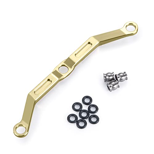 SWX Heavy Weight Brass Steering Link Linkage Set for TRX4M 1/18 RC Crawler Car Upgrade Parts