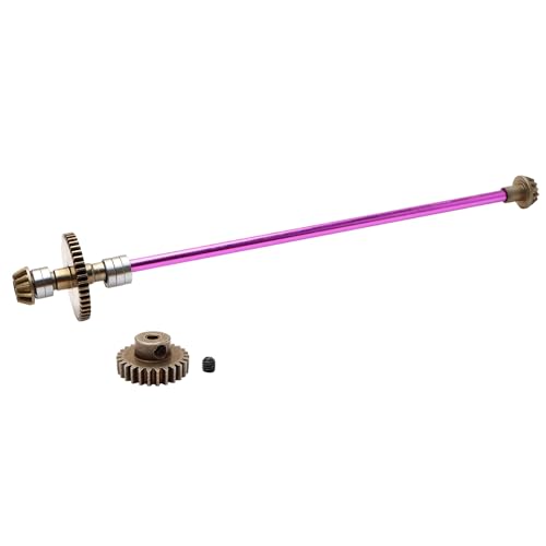 Metal Main Central Axle Drive Shaft Upgraded Replacement Spare Parts for 1:12 124019 124018 RC Car Spare Accessories - color: 1:12 Main Drive Shaft