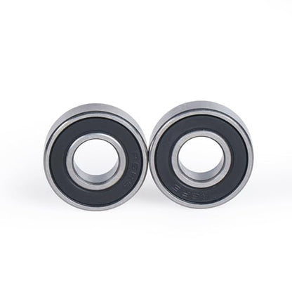 10 PCS R6-2RS Ball Bearings，3/8’’x 7/8’’x 9/32’’ Rubber Sealed Deep Groove Ball Bearings, Double Rubber Seal Bearings, Chromium Bearing Steel (R6-2RS) - size: R6-2RS