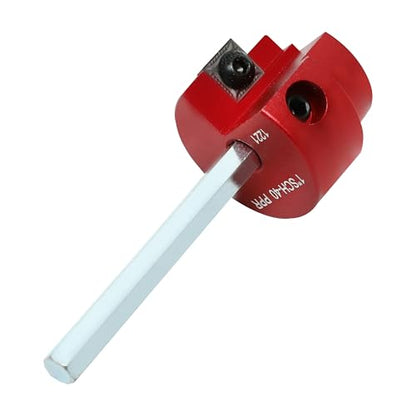 HFS(R) 1-Inch PVC Pipe Reamer Tool - Fits 1/2" Drill, PVC Fitting Saver & Plastic Pipe Fitsting Reamer Socket Saver Plumbing Tool for Schedule 40 Plastic Pipes - size: 1 Inch
