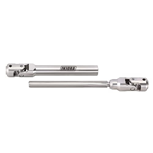 INJORA Stainless Steel Heavy-Duty Drive shafts for 1/10 RC (119-159mm) - size: 119-159mm